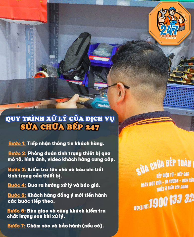 Sửa chữa bếp điện 247 miễn phí tận nhà